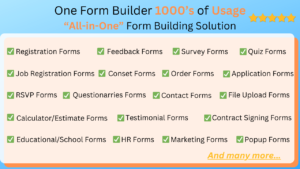 FormNX - form builder usecases