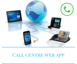 Call centre web app