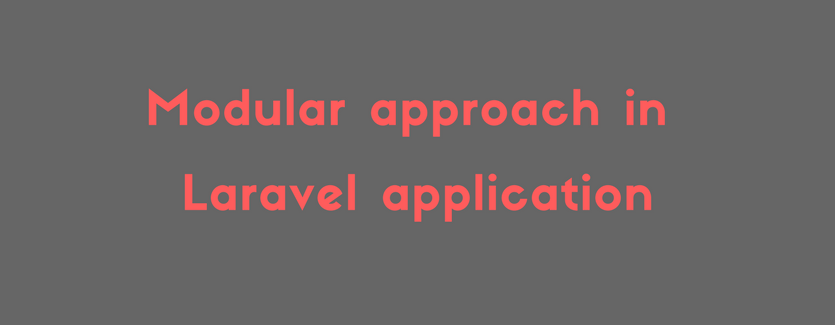 Modular approach in Laravel application (1)